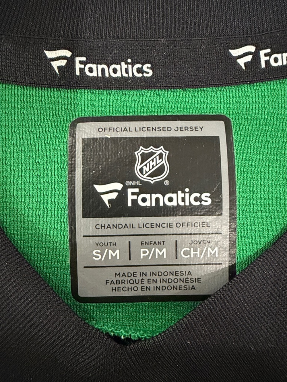 Fanatics Dallas Stars Seguin Kids Hockey Jersey - Picture 3 of 3